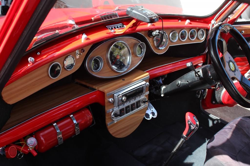 classic mini dash rail cover