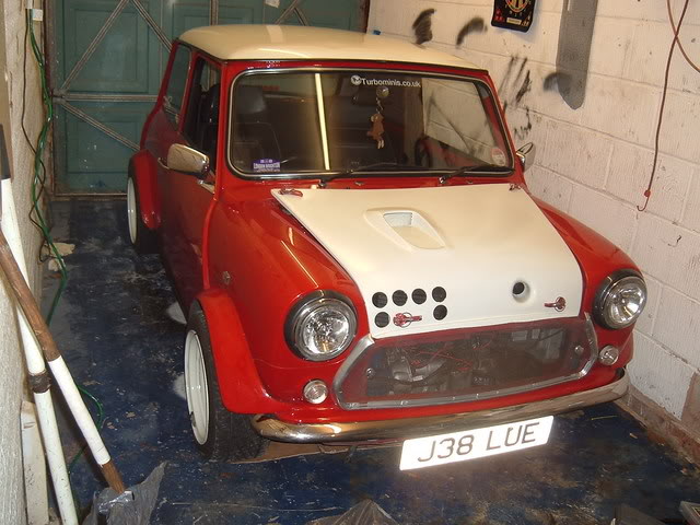 classic mini vented bonnet