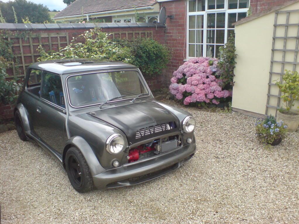 classic mini vented bonnet